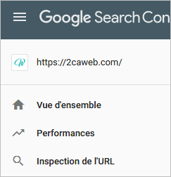Inspecter une url avec Google Search Console