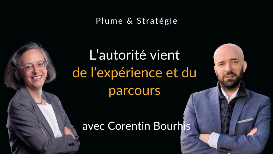 L'autorité vient de l'expertise et du parcours